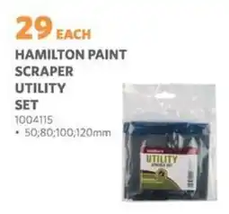 BUCO Hamilton paint scraper utility set offer