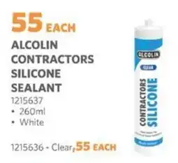 BUCO Alcolin contractors silicone sealant offer