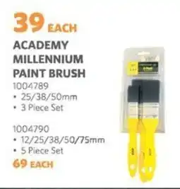 BUCO Academy millennium paint brush offer