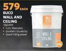 BUCO Buco wall and ceiling offer