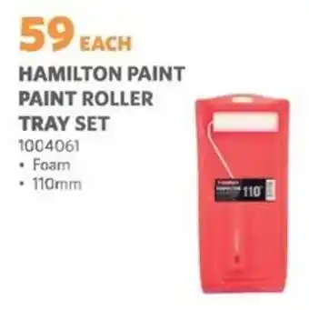 BUCO Hamilton paint paint roller tray set offer