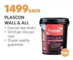 BUCO Plascon wall & all offer