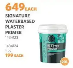 BUCO Signature waterbased plaster primer offer