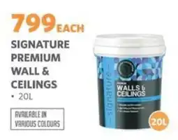 BUCO Signature premium wall & ceilings offer