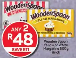 Pick n Pay Hypermarket Wooden Spoon Yellow or White Margarine Brick offer