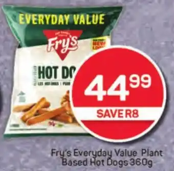 Pick n Pay Hypermarket Fry's Everyday Value Plant Based Hot Dogs offer