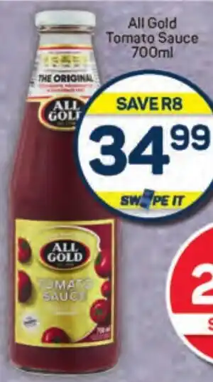 Pick n Pay Hypermarket All Gold Tomato Sauce offer