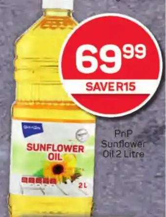 Pick n Pay Hypermarket PnP Sunflower Oil offer