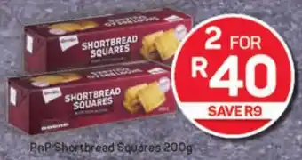 Pick n Pay Hypermarket PnP Shortbread Squares offer