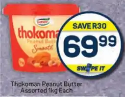 Pick n Pay Hypermarket Thokoman Peanut Butter Assorted offer