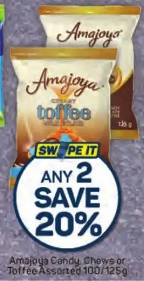 Pick n Pay Hypermarket Amajoya Candy, Chews or Toffee Assorted offer