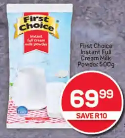 Pick n Pay Hypermarket First Choice Instant Full Cream Milk Powder offer