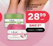 PEP LA Lab Tissue Oil Body Butter-250ml Each offer