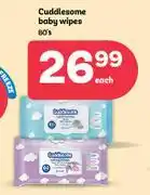 PEP Cuddlesome Baby Wipes-80's Each offer