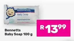 Game Bennetts Baby Soap offer