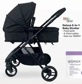 Game Little One Deluxe 2-in-1 Baby Stroller offer