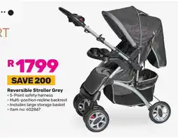 Game Reversible Stroller Grey offer