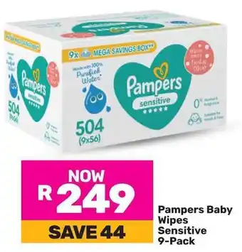 Game Pampers Baby Wipes Sensitive offer