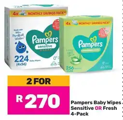 Game Pampers Baby Wipes Sensitive OR Fresh offer