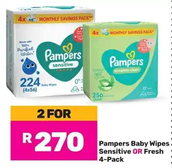 Game Pampers Baby Wipes Sensitive OR Fresh offer