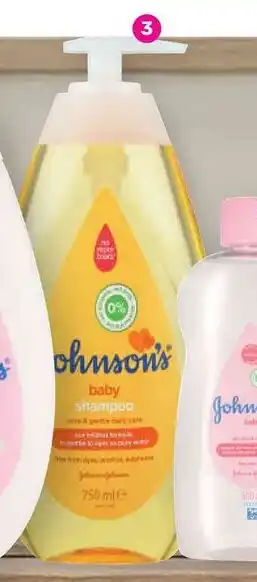 Game Johnson's Baby Shampoo offer