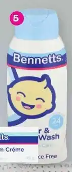 Game Bennetts Hair and Body Wash offer