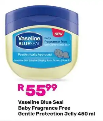 Game Vaseline Blue Seal Baby Fragrance Free Gentle Protection Jelly offer