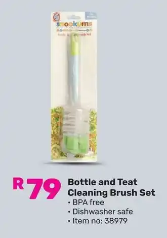 Game Bottle and Teat Cleaning Brush Set offer