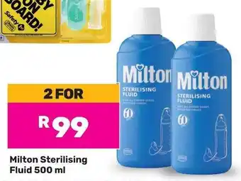 Game Milton Sterilising Fluid offer