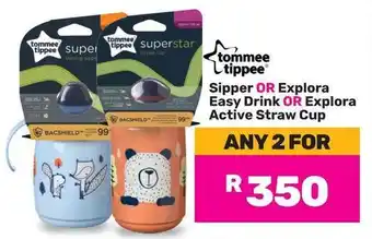 Game Tommee Tippee Sipper OR Explora Easy Drink OR Explora Active Straw Cup offer