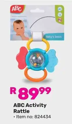 Game ABC Activity Rattle offer