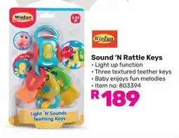 Game Sound 'N Rattle Keys offer