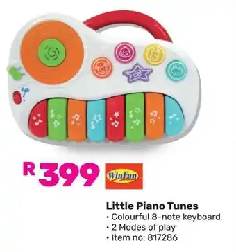 Game Winfun Little Piano Tunes offer