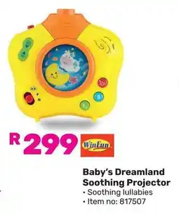 Game Baby's Dreamland Soothing Projector offer