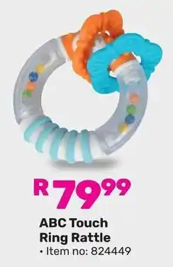 Game ABC Touch Ring Rattle offer