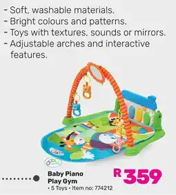 Game Baby Piano Play Gym offer