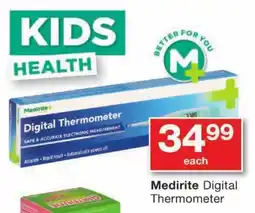 Checkers Medirite Digital Thermometer offer