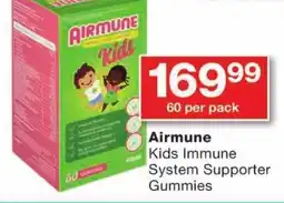 Checkers Airmune Kids Immune System Supporter Gummies offer