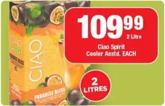 OK Liquor Ciao Spirit Cooler Asstd. offer