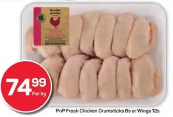 Pick n Pay Hypermarket PnP Fresh Chicken Drumsticks or Wings offer