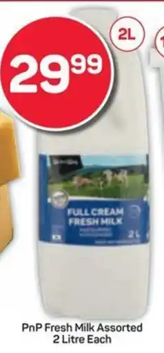 Pick n Pay Hypermarket PnP Fresh Milk Assorted offer