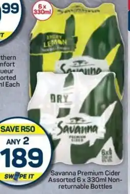 Pick n Pay Hypermarket Savanna Premium Cider Assorted Non-returnable Bottles offer