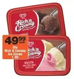 Check Star Ola Rich & Creamy Ice Cream offer