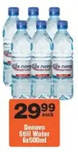 Check Star Denovo Still Water offer