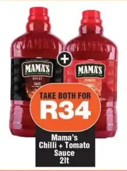 Check Star Mama's Chilli + Tomato Sauce offer