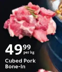 Oxford Freshmarket Cubed Pork Bone-In offer