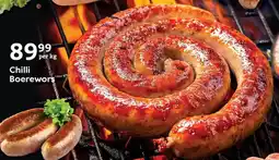 Oxford Freshmarket Chilli Boerewors offer