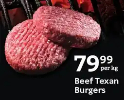 Oxford Freshmarket Beef Texan Burgers offer