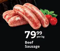 Oxford Freshmarket Beef Sausage offer