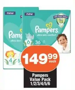 Check Star Pampers Value Pack offer